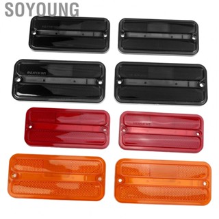 Soyoung Side Marker Light Set  Impact Proof Solid Structure Front Rear Side Indicator Light 0849‑632 Wear Resistant High Brightness  for G‑Series Van