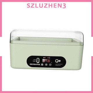 [Szluzhen3] เครื่องฟักไข่อัตโนมัติ ทรงกลม ขนาด 17x17x15 ซม. สําหรับไข่ 6 ฟอง