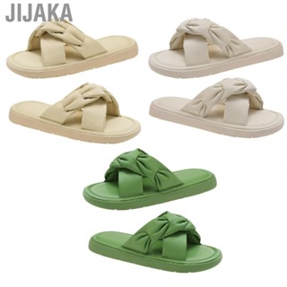 Jijaka Casual Slippers  Skin Friendly Women Slippers Soft Surface Versatile  for Shopping