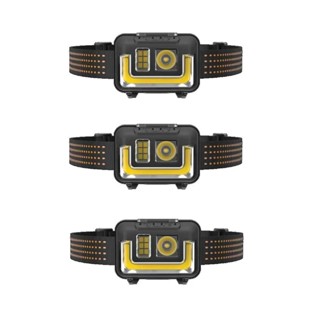 ไฟฉายแบบคาดศีรษะ 3 ชิ้น Duracell LED Headlamp 575 Lumens