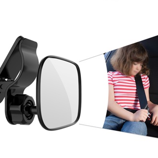 ⚡READYSTOCK⚡Rearview mirror For families with children 360° Adjustable Small Rear Seat