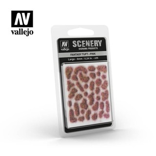 Vallejo SC433 Fantasy Tuft – Pink Large: 6 mm. / 0,24 in. 35 units.