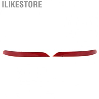 Ilikestore Red Lens Rear Bumper Reflector Improve Car Visibility Bumper Reflector 63147290092 for X5 F15 2014-2018