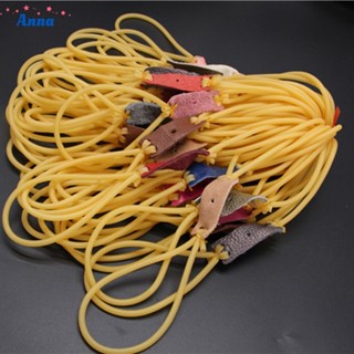 【Anna】Latex Bands Slingshots Replacement Double Looped Spare 10/20/50pcs Natural