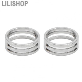 Lilishop 2 Pcs Hand Made Ring Inner 18mm Outer 21mm Opening Ring Hand Made DIY Jewelry