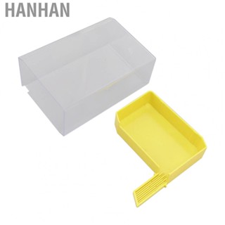 Hanhan Bee Feeder  Wear Proof Easy To Observe Excellent Workmanship Cubic Style Bee Drinking Nest  for Beekeepers