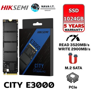 COINSคืน15%⚡FB9JMZV6⚡ HIKSEMI CITY SERIES SSD E3000 1024GB PCIE GEN3 X 4 NVME รับประกัน5ปี