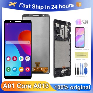 อะไหล่หน้าจอสัมผัสดิจิทัล LCD A01 Core A013 สําหรับ Samsung Galaxy A01 Core A013 A013F A013G A013M/DS