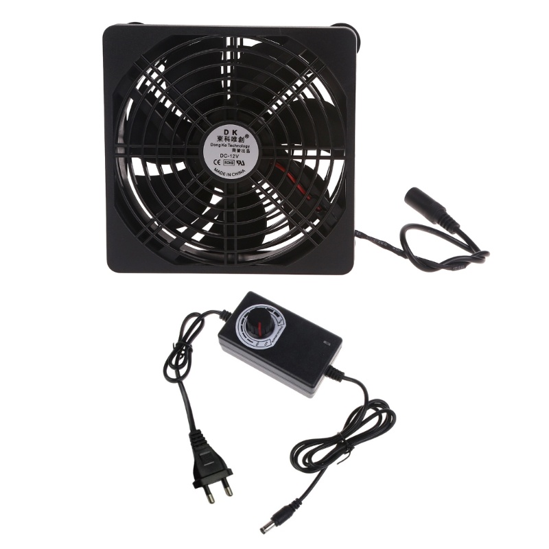 Char พัดลมคอมพิวเตอร์ 12 ซม. AC110V 220V DC3V-12V 2000RPM ปรับความเร็วได้
