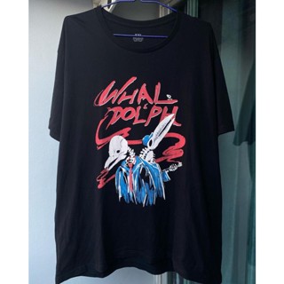  พิมพ์ลาย พร้อมส่ง  เสื้อ Whal &amp; Dolph  การเปิดตัวผลิตภัณฑ์ใหม่ T-shirt