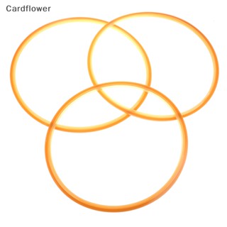 &lt;Cardflower&gt; ปะเก็นแหวนยางซิลิโคน สีน้ําตาล สําหรับหม้อหุงข้าวแรงดัน อลูมิเนียม 18 20 22 24 26 28 30 ซม. ลดราคา