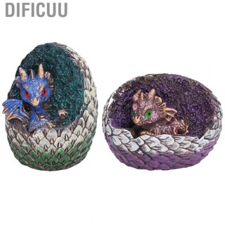 Dificuu Dragon Egg Resin Interesting Decorative Cute Vivid Garden  Household