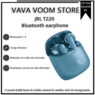 Jbl T220 TWS หูฟังสเตอริโอไร้สาย บลูทูธ ตัดเสียงรบกวน ขายดี เข้ากับทุกชุด สําหรับเล่นกีฬา