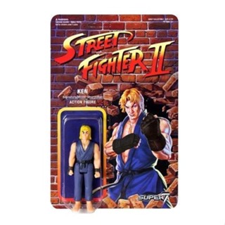 ฟิกเกอร์ Street Fighter II Ken Championship Edition ReAction Figure