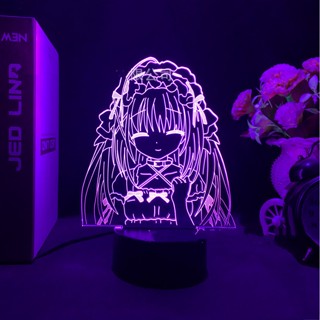 ใหม่ โคมไฟกลางคืน LED รูปการ์ตูนอนิเมะ Mg Honjo Manami 3d ชาร์จ USB สําหรับตกแต่งบ้าน ของขวัญวันเกิด