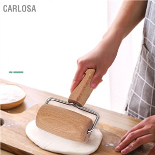 CARLOSA Dough Baker Roller ไม้ขนาดเล็ก Rolling Pin Non Stick สำหรับพิซซ่าเบเกอรี่ Home Kitchen Utensils