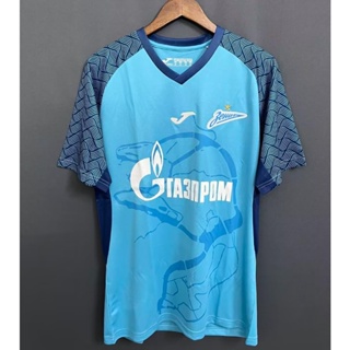 เสื้อกีฬาแขนสั้น ลายทีมชาติฟุตบอล Zenit Home 23-24 ไซซ์ S - XXL ชุดเหย้า สําหรับผู้ชาย AAA