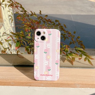 เคสโทรศัพท์มือถือแบบแข็ง ลายกระต่าย Chunri สําหรับ IPhone 11 11ProMax 12 12Pro 12ProMax 13 13Pro 13ProMax 14 14Pro 14plus 14ProMax