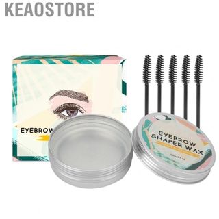 Keaostore Brow Wax  Fixing Clear Shape Eyebrows Eyebrow Styling Gel Setting for Sparse Messy