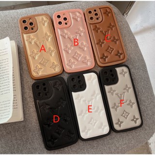 เคสโทรศัพท์มือถือ ลายดอกไม้นูน LV ขนาดใหญ่ สําหรับ Iphone 14 pro max 14 14pro 14plus 13 11 xs max 13PROMAX 12PROMAX xr 8plus