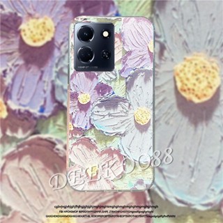 ใหม่ เคสโทรศัพท์มือถือ TPU นิ่ม กันกระแทก ลายดอกไม้โรแมนติก แฟชั่น สําหรับ Infinix Note 30 Pro VIP 30i Hot 30 Play 30i NFC FREE FIRE Smart 7 Plus HD 4G Zero 5G 2023