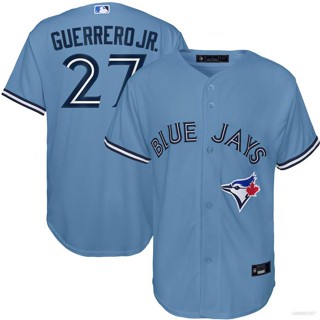 เสื้อกีฬาเบสบอล ทรงหลวม พลัสไซซ์ ลาย MLB Toronto Blue Jays Vladimir Guerrero 2023