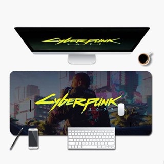 แผ่นรองเมาส์ ลายการ์ตูนอนิเมะ cyberpunk 2077 สําหรับคอมพิวเตอร์