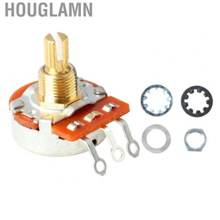 Houglamn Copper Shaft Potentiometer  Guitar Burr Free Standard Structure for Music Lovers