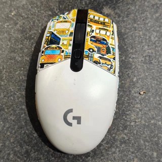 Suitable for Logitech G102 mouse non-slip sticker G304 painted leather wear-resistant film