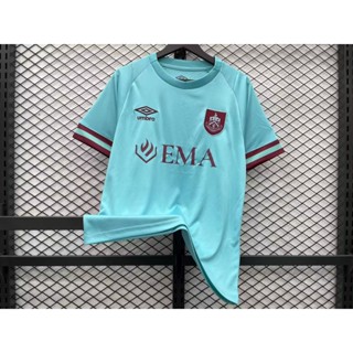 [Fans] 2324 ใหม่ Burnley away เสื้อฟุตบอล แขนสั้น คุณภาพสูง เวอร์ชั่นไทย 1:1