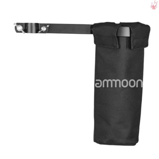 I-ammoon กระเป๋าใส่ไม้ตีกลอง ผ้าออกซฟอร์ด 600D พร้อมแคลมป์หนีบ อะลูมิเนียมอัลลอย สําหรับขาตั้งกลอง