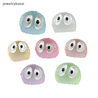 [jewelrybase] ตุ๊กตาบริคเก็ตเรืองแสง ขนาดเล็ก สีดํา สําหรับตกแต่งบ้านตุ๊กตา 5 ชิ้น