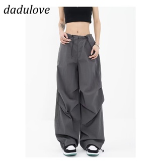 DaDulove💕 New American Ins Outdoor Street Overalls Niche Loose High Waist Casual Pants Large Size Trousers