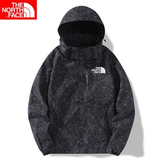 The North Face เสื้อแจ็กเก็ตกันฝน แบบนิ่ม ทรงหลวม กันน้ํา ขนาดใหญ่ คุณภาพสูง สําหรับผู้ชาย 2023 ไซซ์ M - 5XL