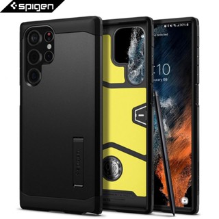 SPIGEN เคสโทรศัพท์มือถือ กันกระแทก พร้อมขาตั้ง สําหรับ Samsung S23 Ultra 5G S22