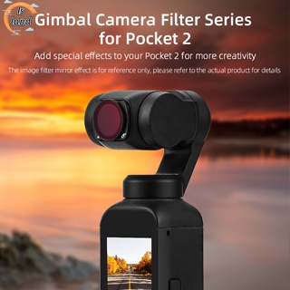 【IS】ฟิลเตอร์เลนส์กล้อง อุปกรณ์เสริม สําหรับ Dji Pocket 2 Gimbal Series Nd Uv Cpl