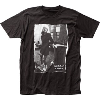 เสื้อยืด พิมพ์ลาย Debbie Harry Rooftop Blondie สําหรับผู้ชาย