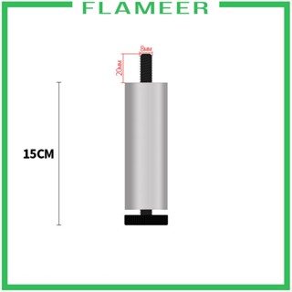 [Flameer] ขาเฟอร์นิเจอร์ โซฟา อลูมิเนียมอัลลอยด์ สําหรับเก้าอี้ ห้องน้ํา ตู้ โต๊ะ 4 ชิ้น