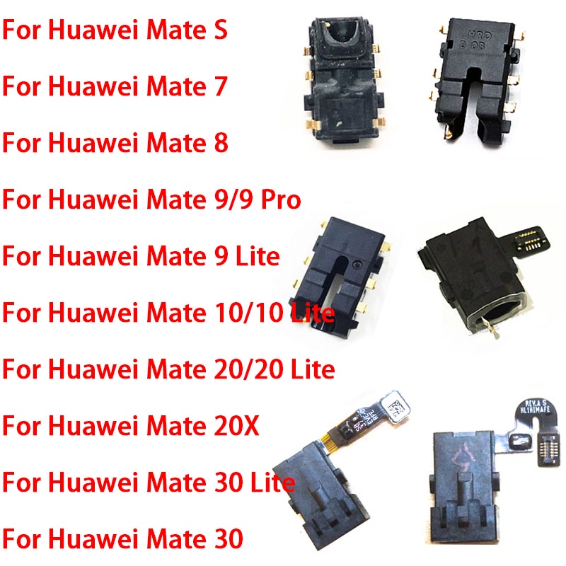แจ็คเสียง ริบบิ้น ยืดหยุ่น อะไหล่เปลี่ยน สําหรับ Huawei Mate S 20X 7 8 9 10 20 30 Lite Pro