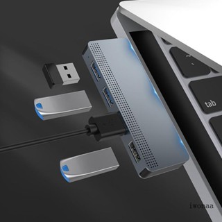 Iwo Rocketek อะแดปเตอร์ฮับ USB-C เป็น USB 3 0 สําหรับ Macbook Air Pro 13