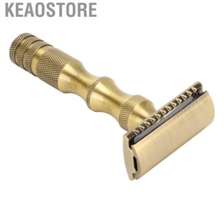 Keaostore Manual Beard Trimmer Tool -Slip Replaceable Blades For Home