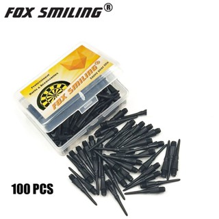 Fox Smiling ลูกดอกไนล่อน 2BA 25 มม. 100 ชิ้น 50 ชิ้น
