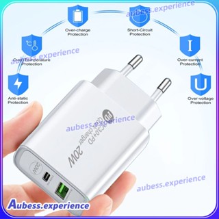 Pd 12w Mobile Phone Charger 2.4a หัวชาร์จ Type-c Adapter Pd+usb Travel Charger ผู้เชี่ยวชาญ