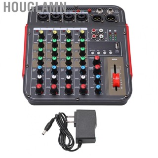 Houglamn Card  Mixing Console USB Interface Phantom Power Audio Mixer