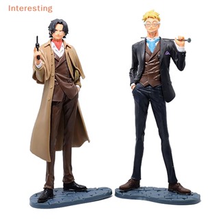 [Interesting] ตุ๊กตาฟิกเกอร์ PVC อนิเมะ One Piece Ace Marco Treasure Detective Kawaii ของเล่นสําหรับเด็ก