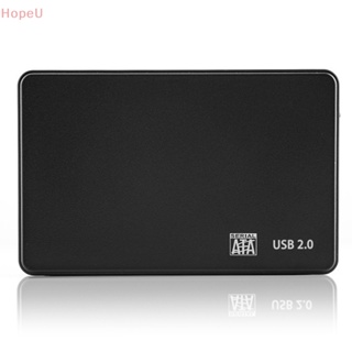 [HopeU] กล่องเคสฮาร์ดดิสก์ USB2.0 2.5 นิ้ว SATA HDD SSD สําหรับแล็ปท็อป Cod