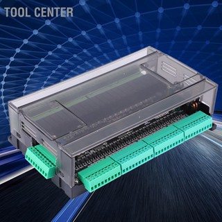 Tool Center ป้องกันการรบกวนความเร็วสูง อินพุต 32 จุด 24 เอาต์พุตรีเลย์ บอร์ด PLC พร้อมตัวเรือน DC24V