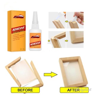 ღ 50ml Universal Strong Glue Strong Adhesive Super Fast Bond/seal/repair For Plastic Metal Glass Shoes Repair Special Pvc Glue ซื้อทันที เพิ่มลงในรถเข็น