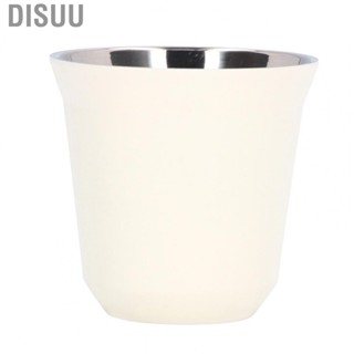 Disuu Insulated Cup Coffee Mug Wide Mouth Design for Shop Office Home