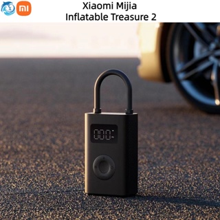 Xiaomi Mijia เครื่องปั๊มลมยางรถยนต์ไฟฟ้า USB 2 ขนาดเล็ก แบบพกพา ของขวัญสําหรับเด็ก